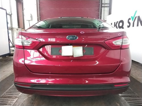 Rear bumper red - red, ford