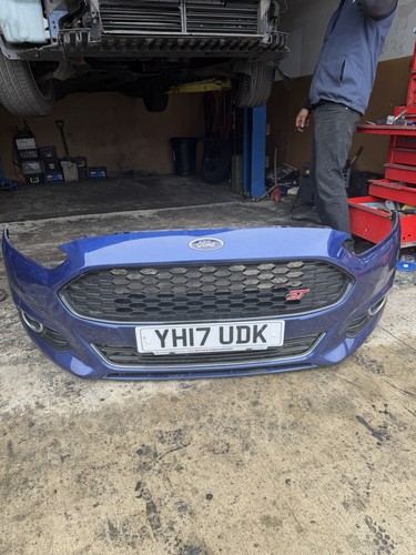 Mondeo front bumper 2017blue - front,