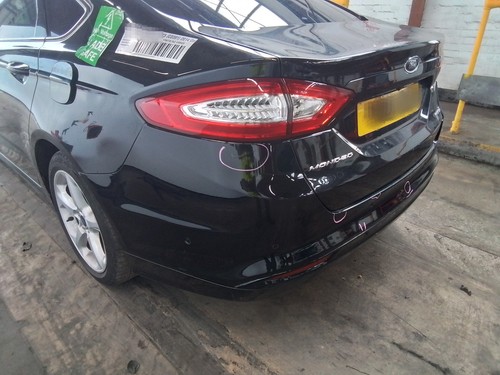 Rear bumper black - bumper, mondeo
